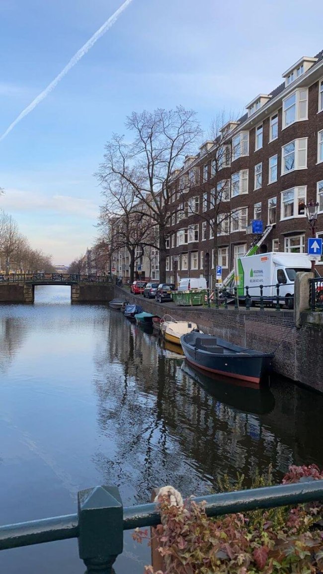 Woningontruiming in het centrum van Amsterdam