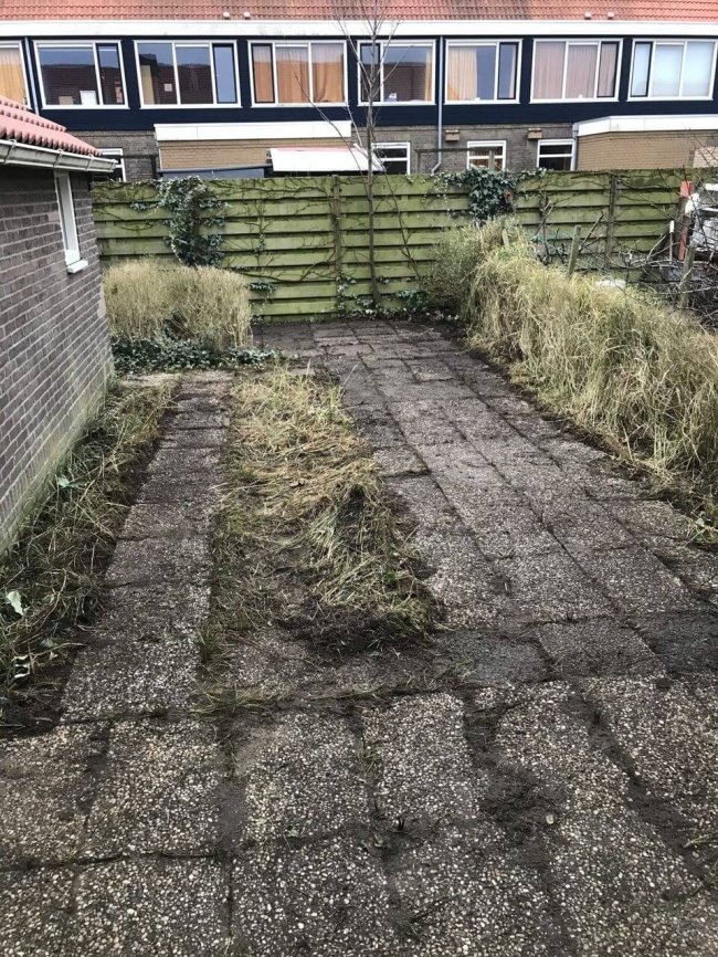 Woningontruiming Regionaal knapt tuin op